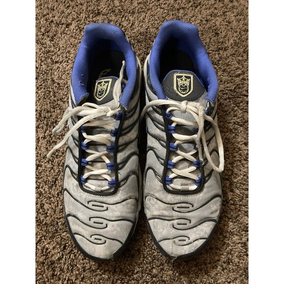 Nike Air Max Plus 'World Cup Social FC' Smoke Gray Sneakers Size 10.5 DQ3981-001 - Picture 6 of 16